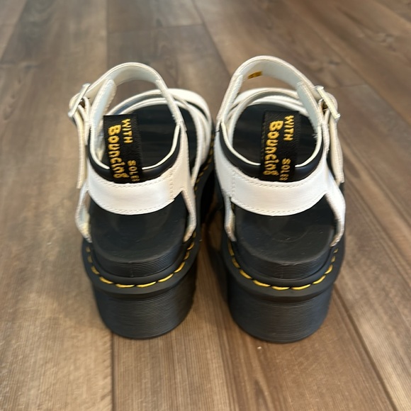 Dr. Martens Blaire Hydro Leather Platform Strap Sandals - Picture 5 of 7
